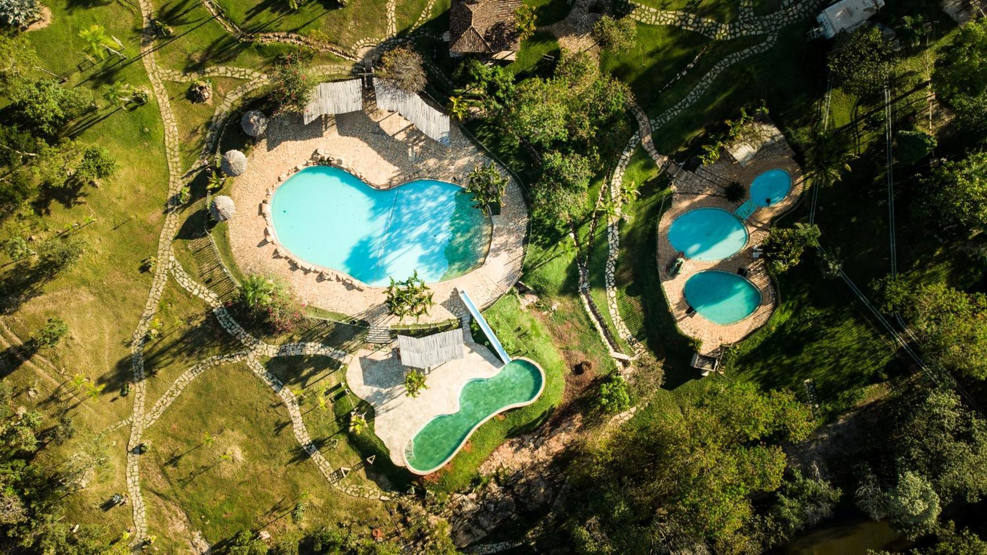 Salto Corumbá Hotel Camping Clube Corumbá de Goiás Exterior foto
