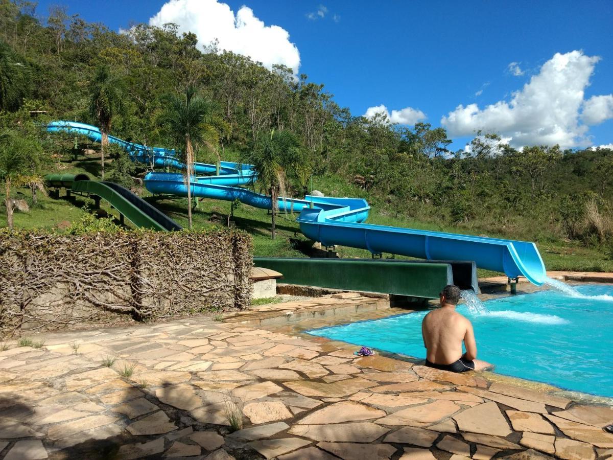 Salto Corumbá Hotel Camping Clube Corumbá de Goiás Exterior foto